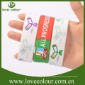 Factory professional custom cheap wristbands/textile fabric bracelet